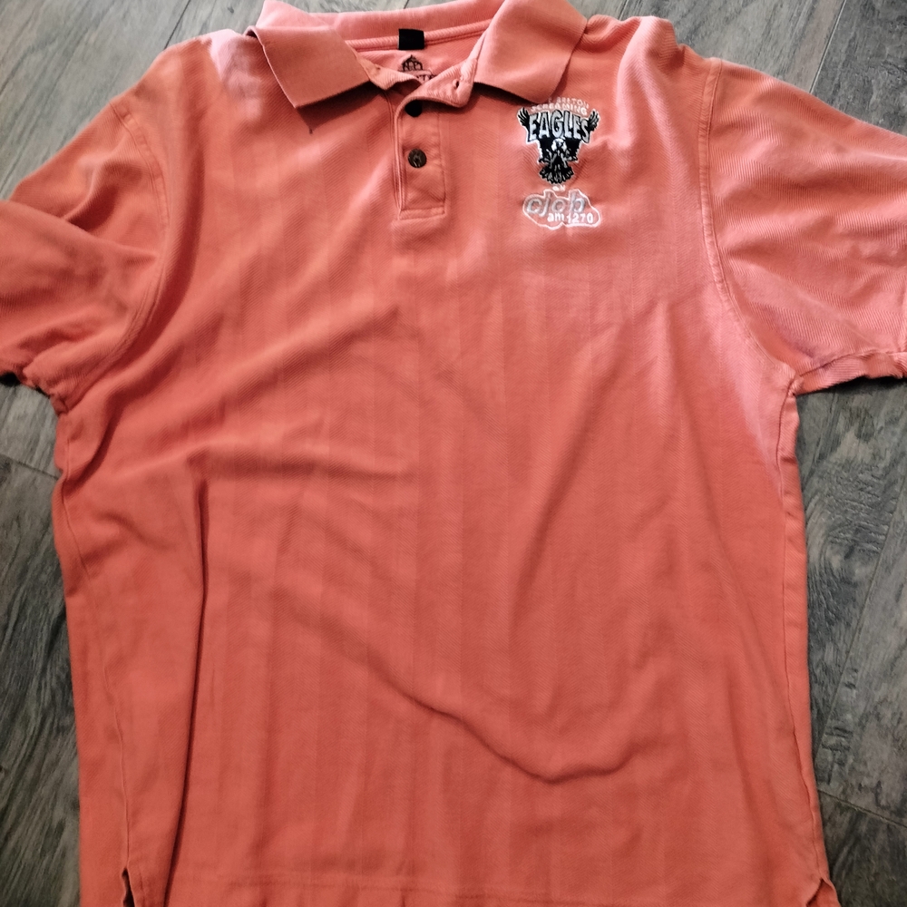 Cape Breton Screaming Eagles Vintage Polo Shirt - Coral